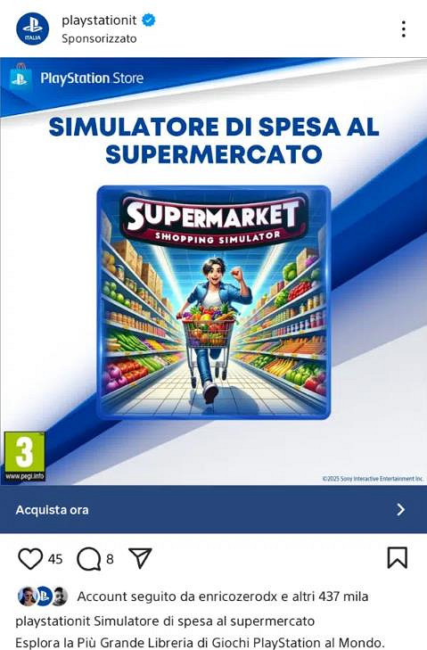 PS官方宣傳新作《超市模擬器》:疑似是AI製作的遊戲 PS官方宣傳新作《超市模擬器》:疑似是AI製作的遊戲
