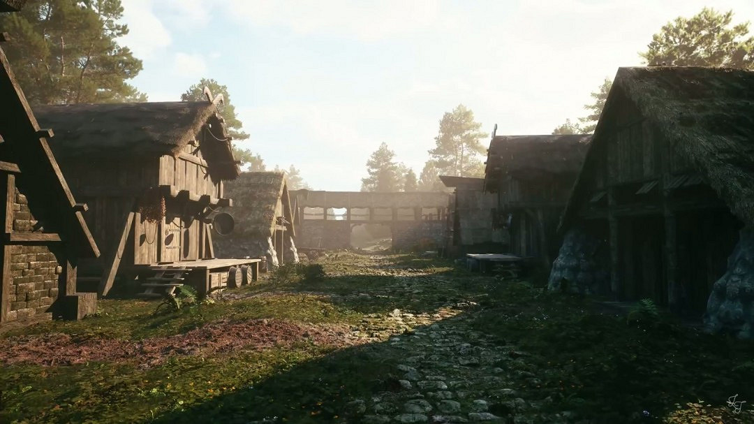 最美河木鎮！如果用虛幻5.4重現《上古卷軸5》