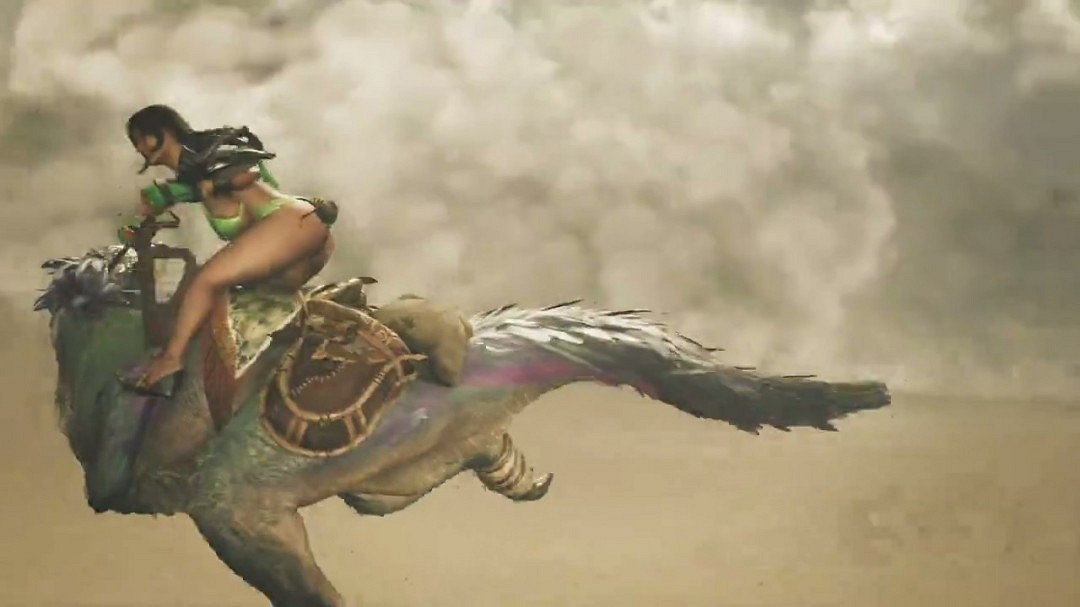 完美身材一覽無餘！《魔物獵人：荒野》已出現泳裝MOD