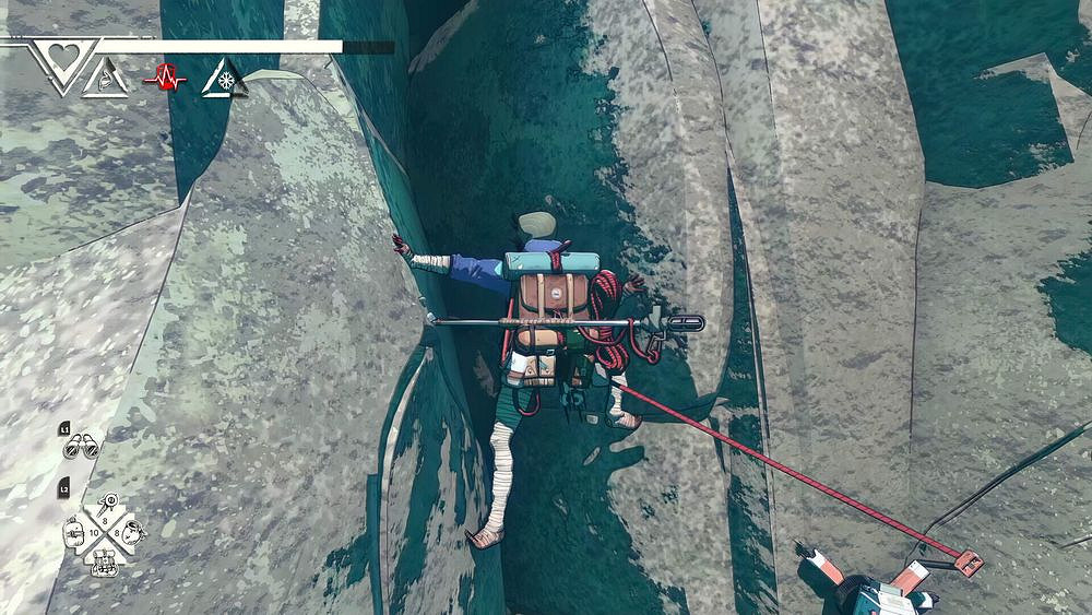 遊戲《孤山獨影 Cairn》扮演專業攀登者挑戰攻頂難關