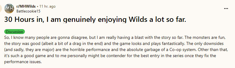 老外稱讚《怪獵荒野》:拋開優化 本作絕對是系列最佳 老外稱讚《怪獵荒野》:拋開優化 本作絕對是系列最佳