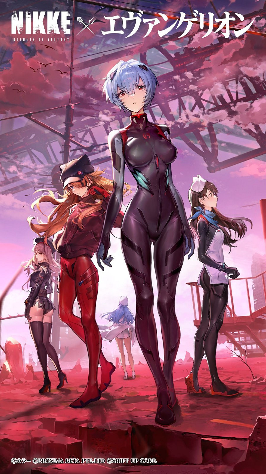 《妮姬:勝利女神》連動EVA第二彈壁紙 妹子曲線畢露 《妮姬:勝利女神》連動EVA第二彈壁紙 妹子曲線畢露