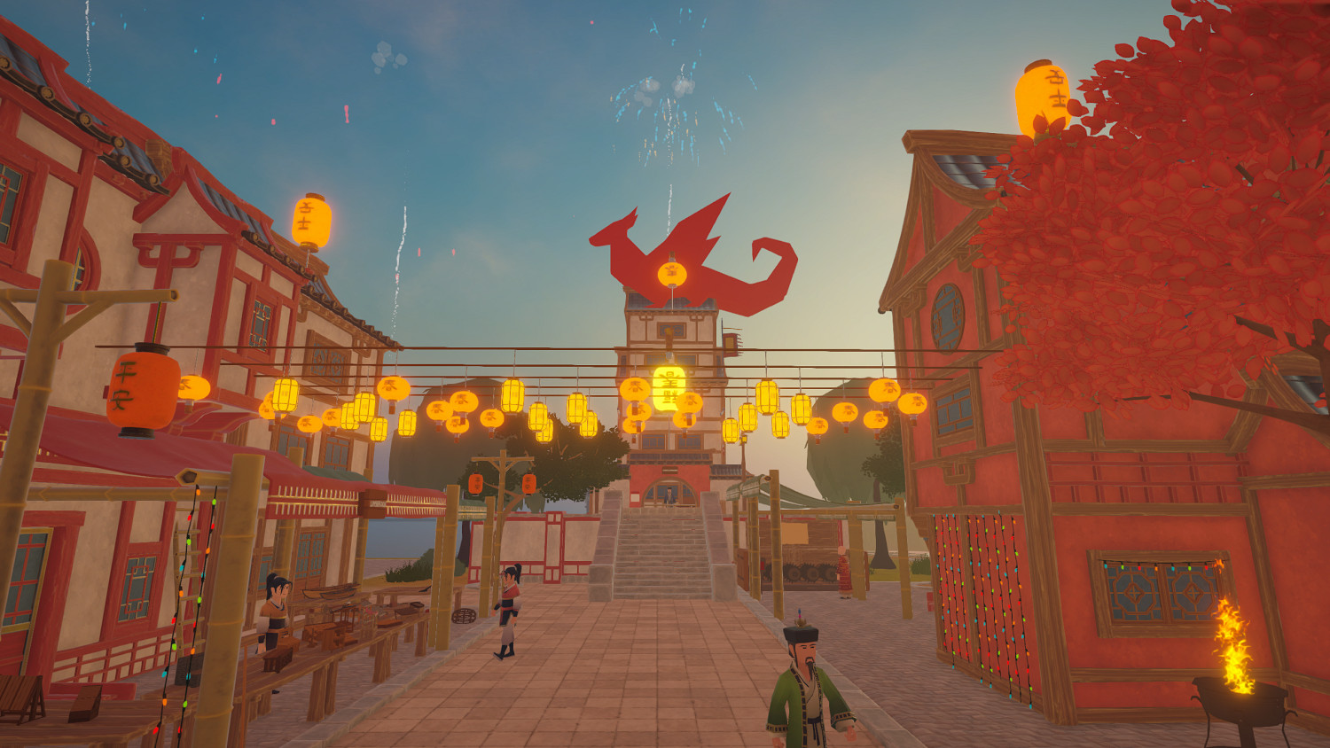 休閒遊戲《菜市場模擬器》V1.5.0東方小鎮更新即將上線