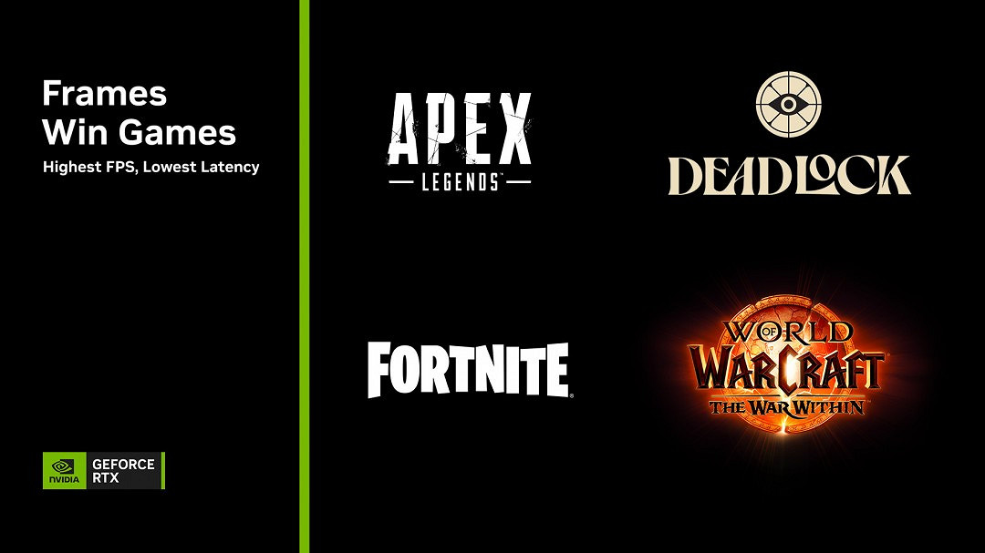《Deadlock》《魔獸世界》現已支援 NVIDIA Reflex技術