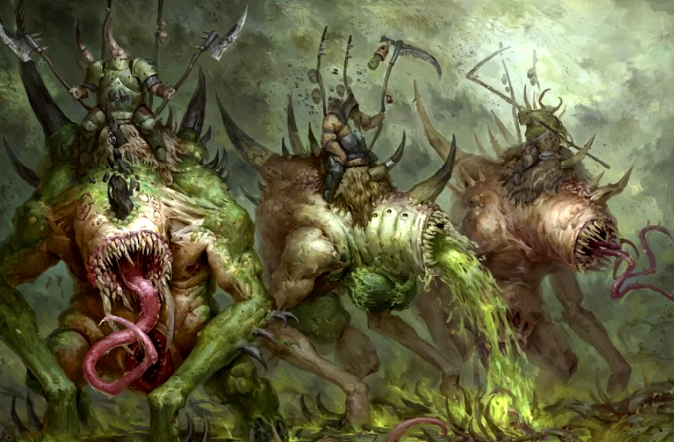 混沌四小販之慈父納垢：瘟疫與絕望的化身