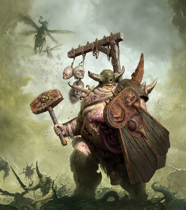 混沌四小販之慈父納垢：瘟疫與絕望的化身