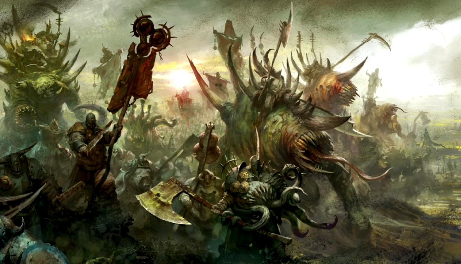 混沌四小販之慈父納垢：瘟疫與絕望的化身