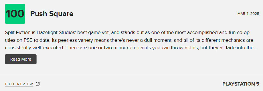 《雙影奇境》M站91分:合作遊戲巔峰之作 難以超越! 《雙影奇境》M站91分:合作遊戲巔峰之作 難以超越!