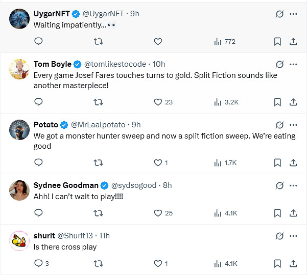 TGA創始人稱讚《雙影奇境》：雙人成行之後的絕佳續作!