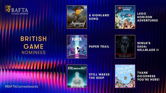 《黑神話》歷史還在續寫！獲英國BAFTA遊戲6項提名！