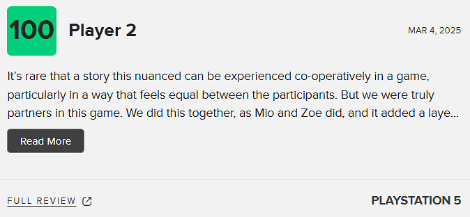 《雙影奇境》M站91分:合作遊戲巔峰之作 難以超越! 《雙影奇境》M站91分:合作遊戲巔峰之作 難以超越!