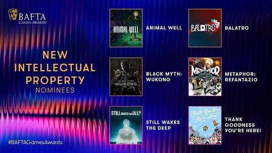 《黑神話》歷史還在續寫！獲英國BAFTA遊戲6項提名！