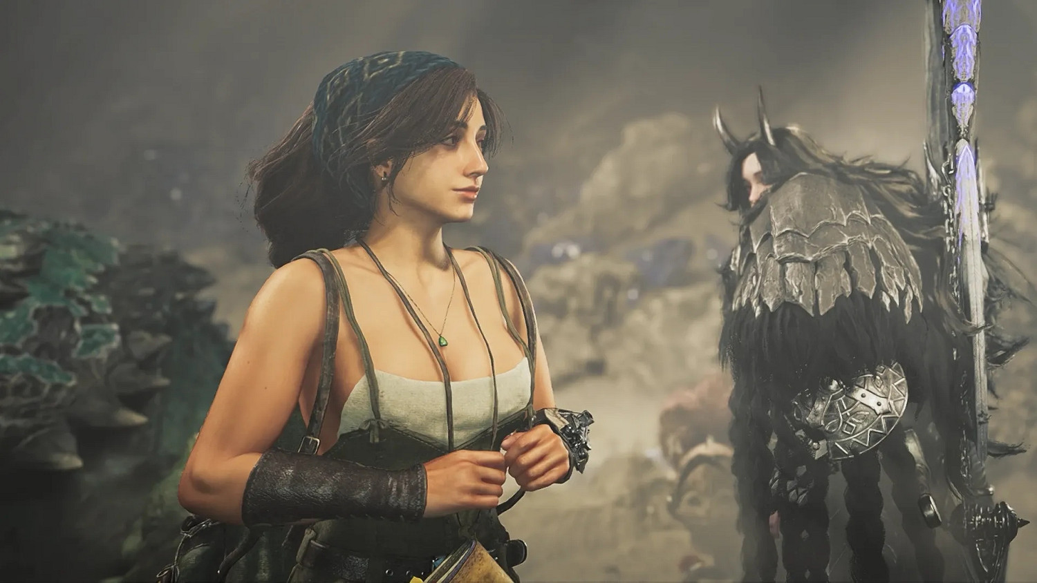 《魔物獵人：荒野》接待員換衣Mod：視覺衝擊力爆棚