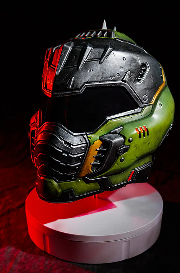 地獄惡魔恐懼認證 《毀滅戰士:黑暗時代》推仿真頭盔 地獄惡魔恐懼認證 《毀滅戰士:黑暗時代》推仿真頭盔