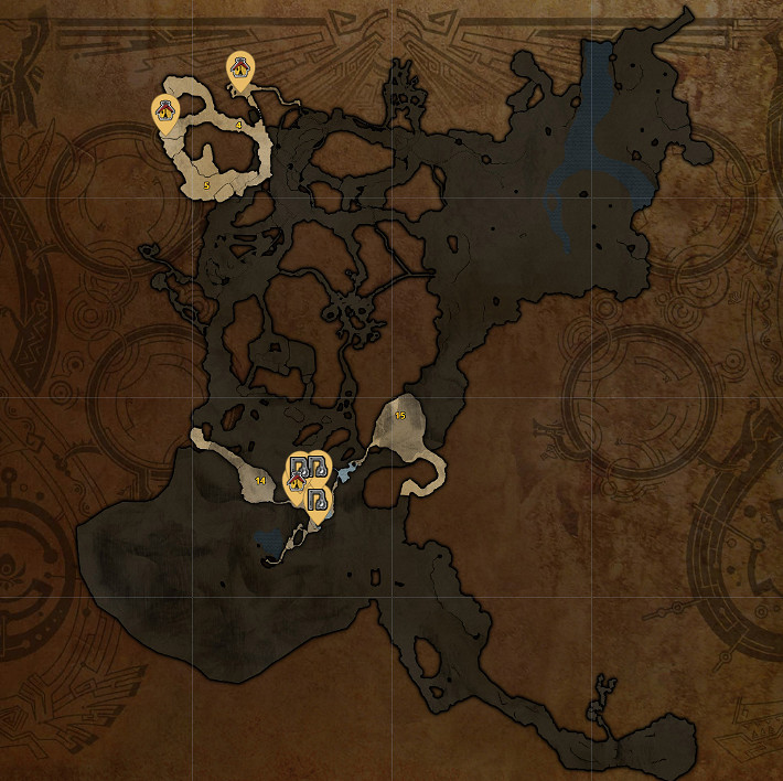 《魔物獵人:荒野》互動地圖上線!營地/物品位置一覽 《魔物獵人:荒野》互動地圖上線!營地/物品位置一覽