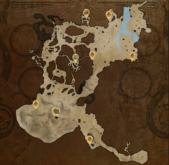 《魔物獵人:荒野》互動地圖上線!營地/物品位置一覽 《魔物獵人:荒野》互動地圖上線!營地/物品位置一覽