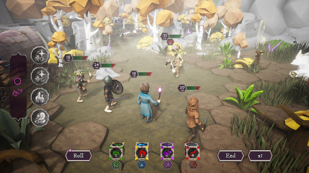 回合制角色扮演類肉鴿遊戲《西格爾法勒》現已推出試玩Demo