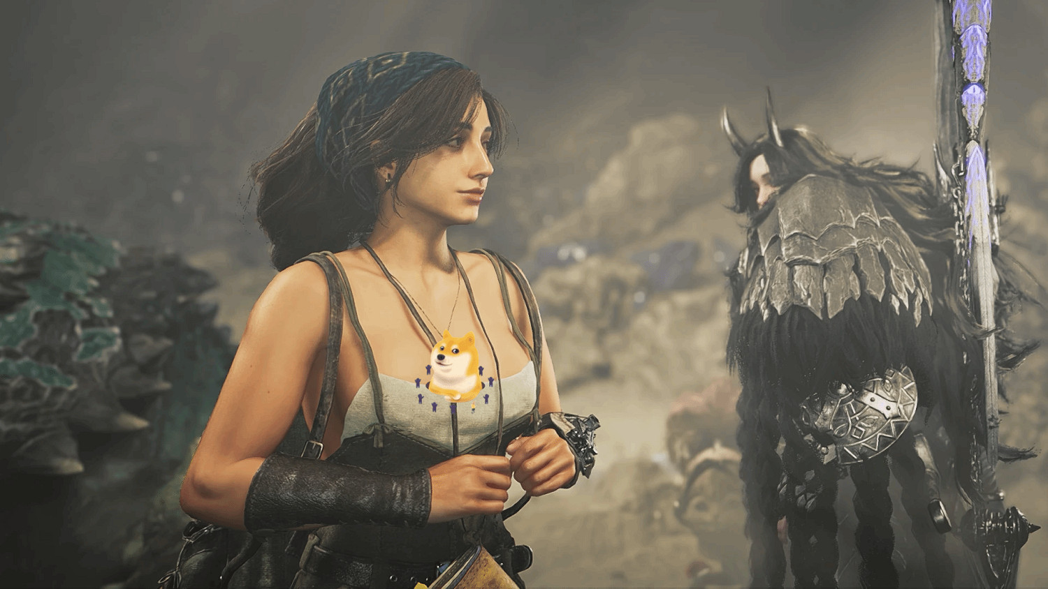 《魔物獵人：荒野》接待員換衣Mod：視覺衝擊力爆棚