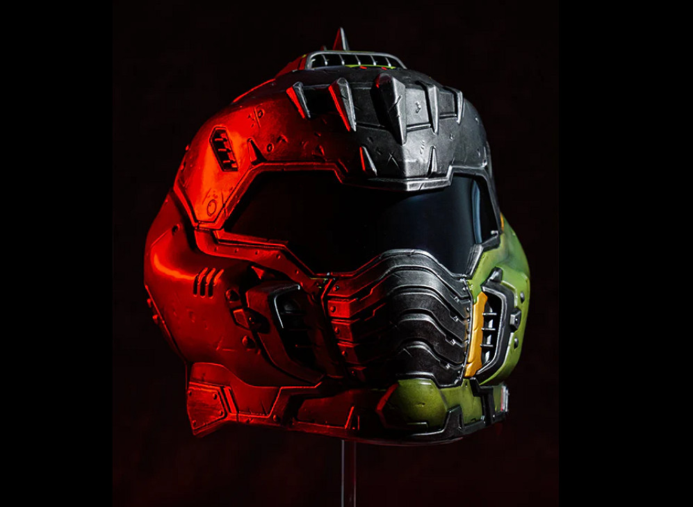 地獄惡魔恐懼認證 《毀滅戰士:黑暗時代》推仿真頭盔 地獄惡魔恐懼認證 《毀滅戰士:黑暗時代》推仿真頭盔