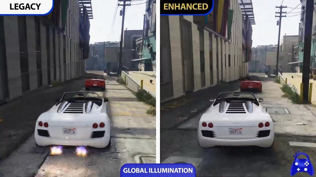 《給他愛5》增強版與原版對比影片 光影效果提升 《給他愛5》增強版與原版對比影片 光影效果提升