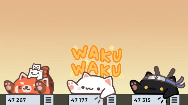 免費貓貓放置《邦戈貓》 努力打字幫可愛小貓換新衣