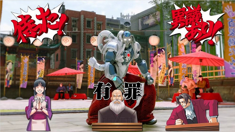 《快打旋風6》連動《逆轉裁判》 將軍超人裝備上線! 《快打旋風6》連動《逆轉裁判》 將軍超人裝備上線!
