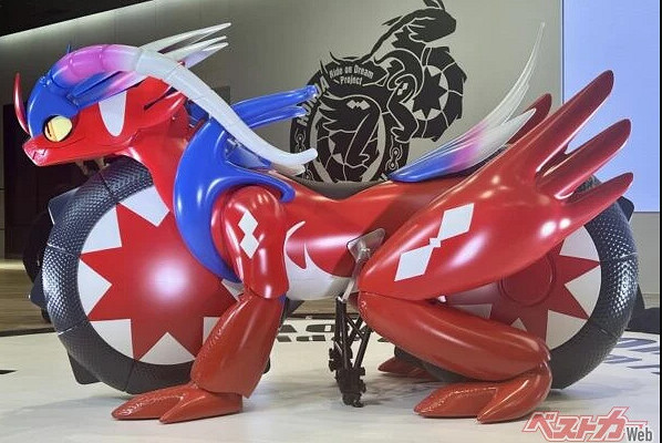 寶可夢連動本田 傳說級寶可夢故勒頓主題摩托亮相 寶可夢連動本田 傳說級寶可夢故勒頓主題摩托亮相