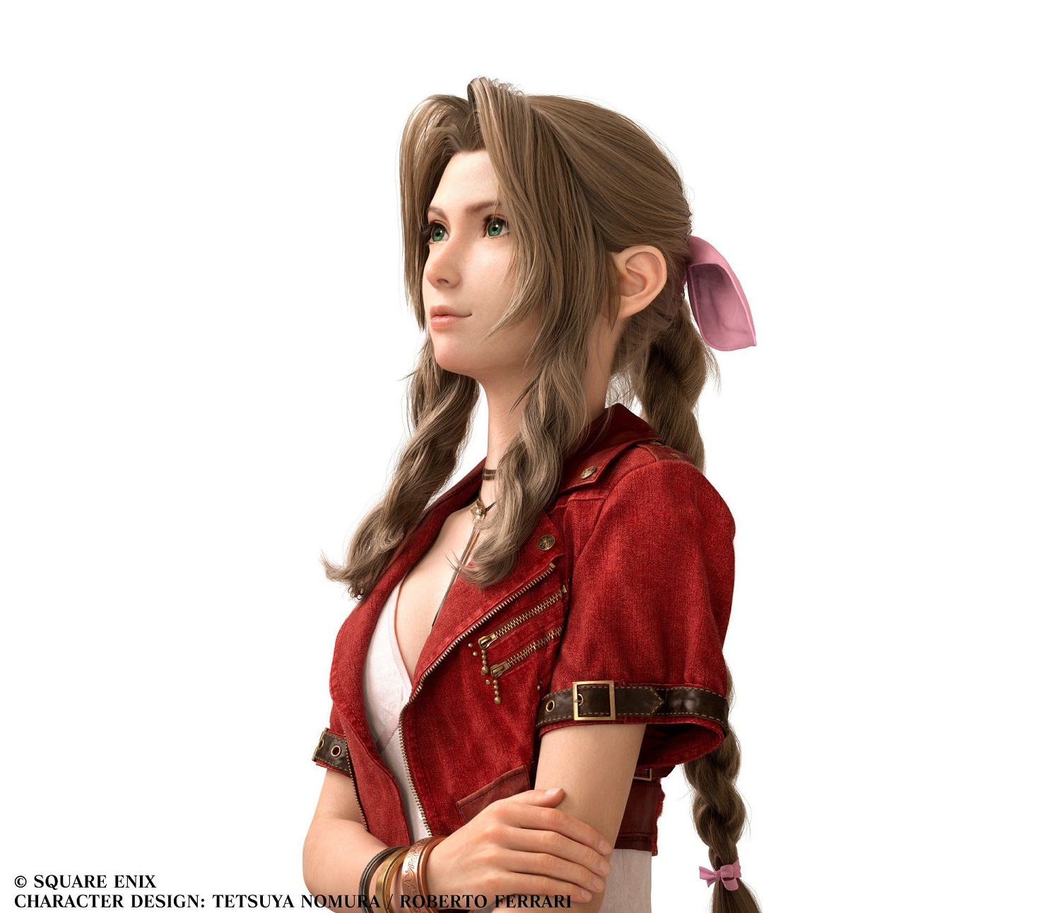 《最終幻想7》愛麗絲角色設計：筆直的同時不失曲線感!