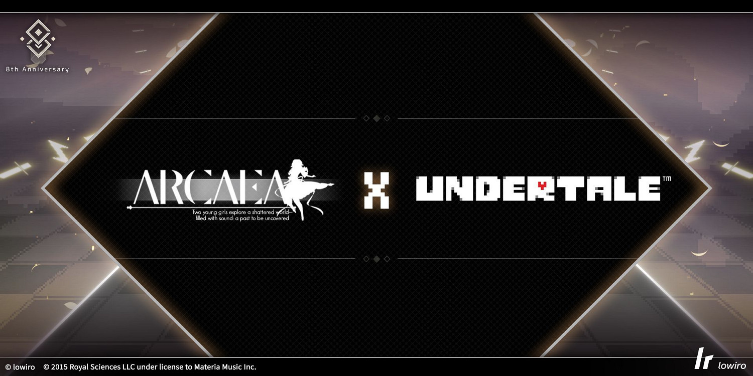 音遊《Arcaea》與《Undertale》連動包今日正式上線 音遊《Arcaea》與《Undertale》連動包今日正式上線