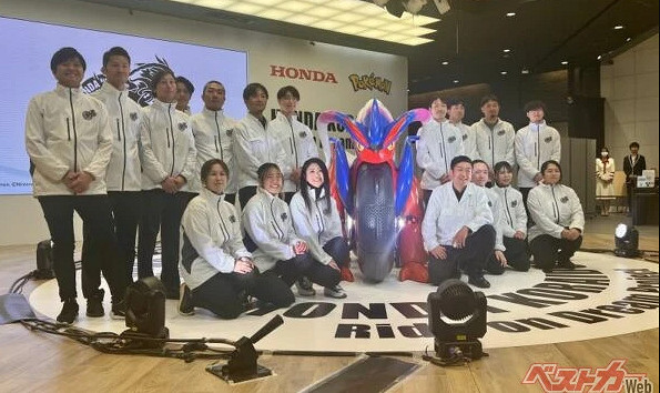 寶可夢連動本田 傳說級寶可夢故勒頓主題摩托亮相 寶可夢連動本田 傳說級寶可夢故勒頓主題摩托亮相