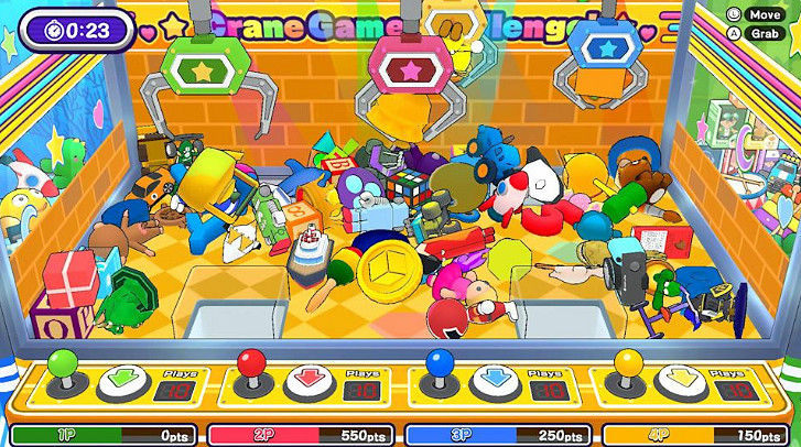 《Grab it Crane Game》4人同樂一起在家抓娃娃! 《Grab it Crane Game》4人同樂一起在家抓娃娃!