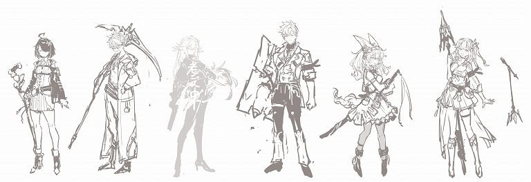 《優米雅鍊金工房》早期概念圖:黑色肉腿 清新短裙! 《優米雅鍊金工房》早期概念圖:黑色肉腿 清新短裙!