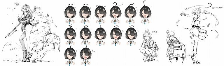 《優米雅鍊金工房》早期概念圖:黑色肉腿 清新短裙! 《優米雅鍊金工房》早期概念圖:黑色肉腿 清新短裙!