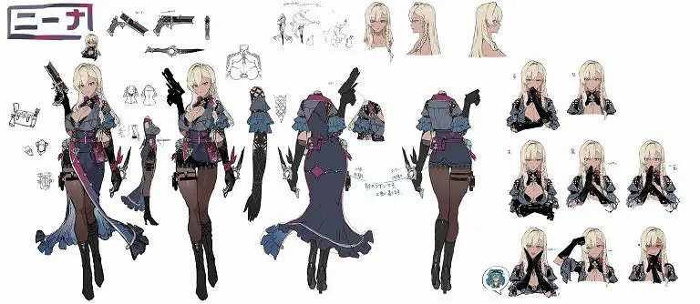 《優米雅鍊金工房》早期概念圖:黑色肉腿 清新短裙! 《優米雅鍊金工房》早期概念圖:黑色肉腿 清新短裙!