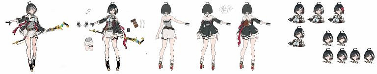 《優米雅鍊金工房》早期概念圖:黑色肉腿 清新短裙! 《優米雅鍊金工房》早期概念圖:黑色肉腿 清新短裙!