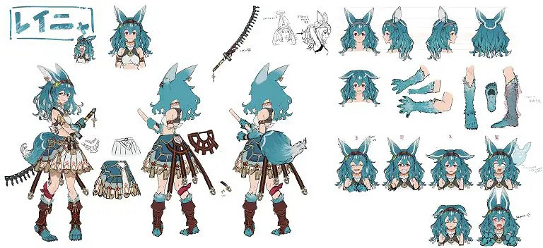 《優米雅鍊金工房》早期概念圖:黑色肉腿 清新短裙! 《優米雅鍊金工房》早期概念圖:黑色肉腿 清新短裙!