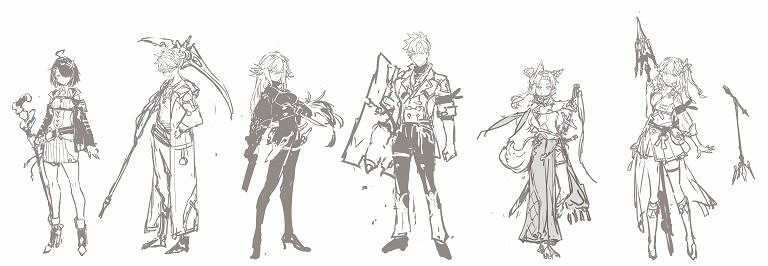 《優米雅鍊金工房》早期概念圖:黑色肉腿 清新短裙! 《優米雅鍊金工房》早期概念圖:黑色肉腿 清新短裙!