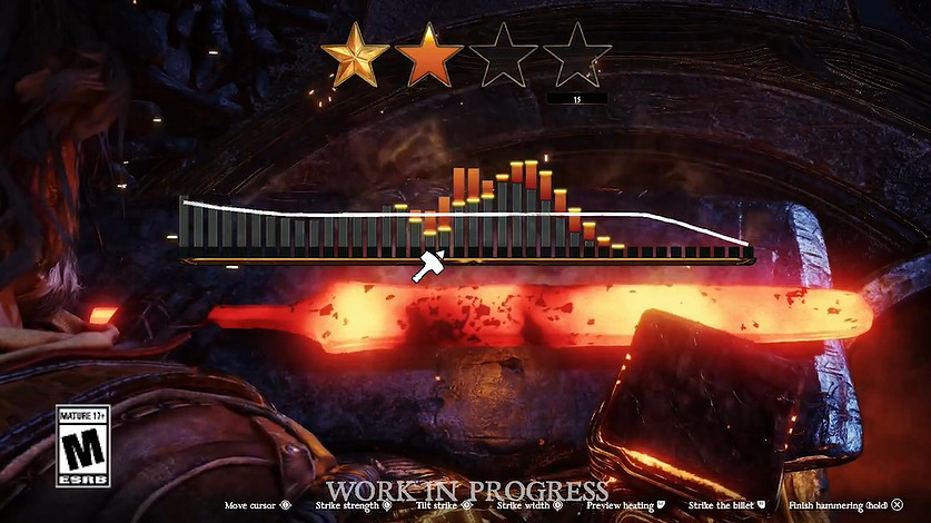 動作RPG《烈焰之刃》流程時長公布！武器鍛造系統介紹