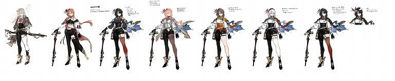 《優米雅鍊金工房》早期概念圖:黑色肉腿 清新短裙! 《優米雅鍊金工房》早期概念圖:黑色肉腿 清新短裙!