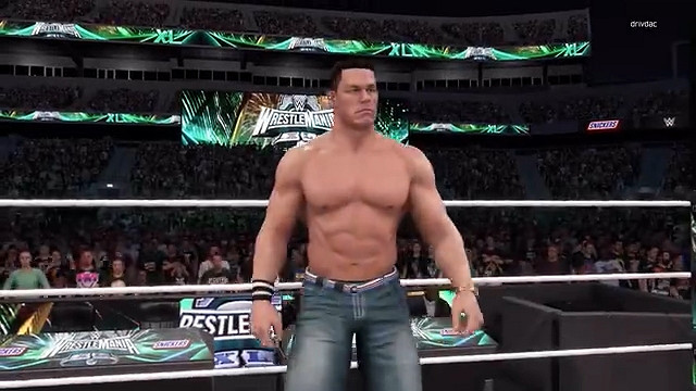 《WWE 2K25》約翰·塞納vs科迪·羅茲實機展示曝光