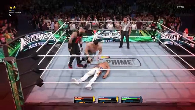 《WWE 2K25》約翰·塞納vs科迪·羅茲實機展示曝光