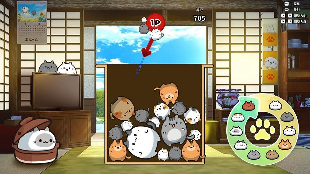 消除益智遊戲《撲撲喵》登陸Steam 拚出島上「撲撲喵」