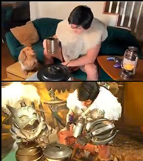 《魔物獵人荒野》料理神還原!隔著螢幕都饞哭了! 《魔物獵人荒野》料理神還原!隔著螢幕都饞哭了!