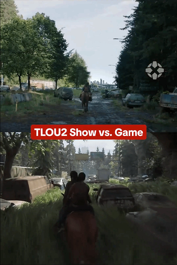 超還原！《最後生還者2》劇集與遊戲同場景畫面對比