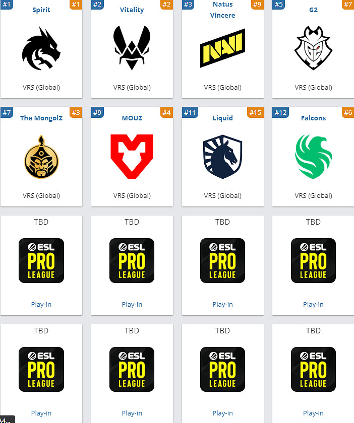 《CS2》ESLPRO LEAGUE S21賽程表一覽 《CS2》ESLPRO LEAGUE S21賽程表一覽