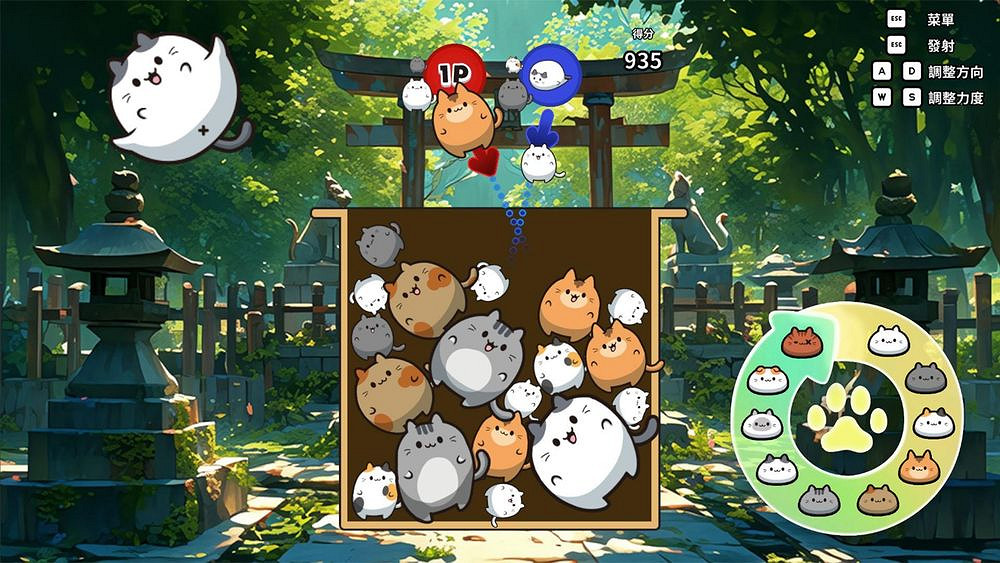 消除益智遊戲《撲撲喵》登陸Steam 拚出島上「撲撲喵」