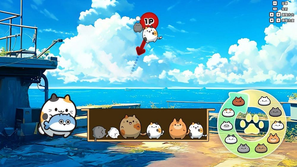 消除益智遊戲《撲撲喵》登陸Steam 拚出島上「撲撲喵」