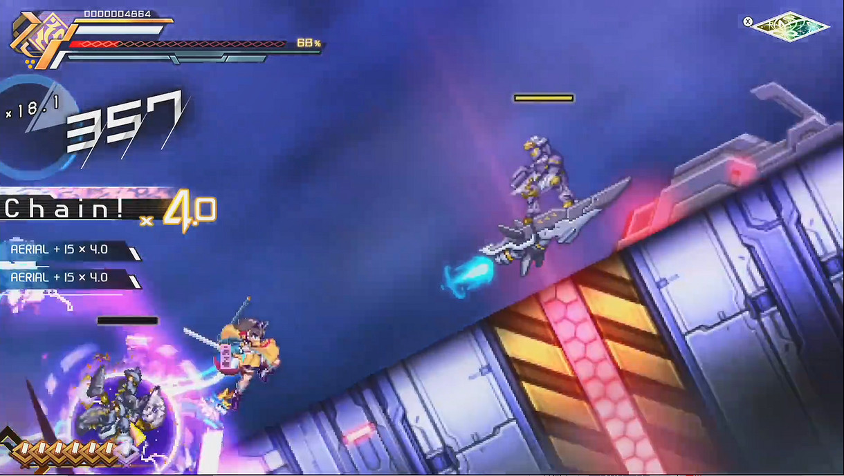 《蒼藍雷霆GUNVOLT》系列三作合集預告正式公開！