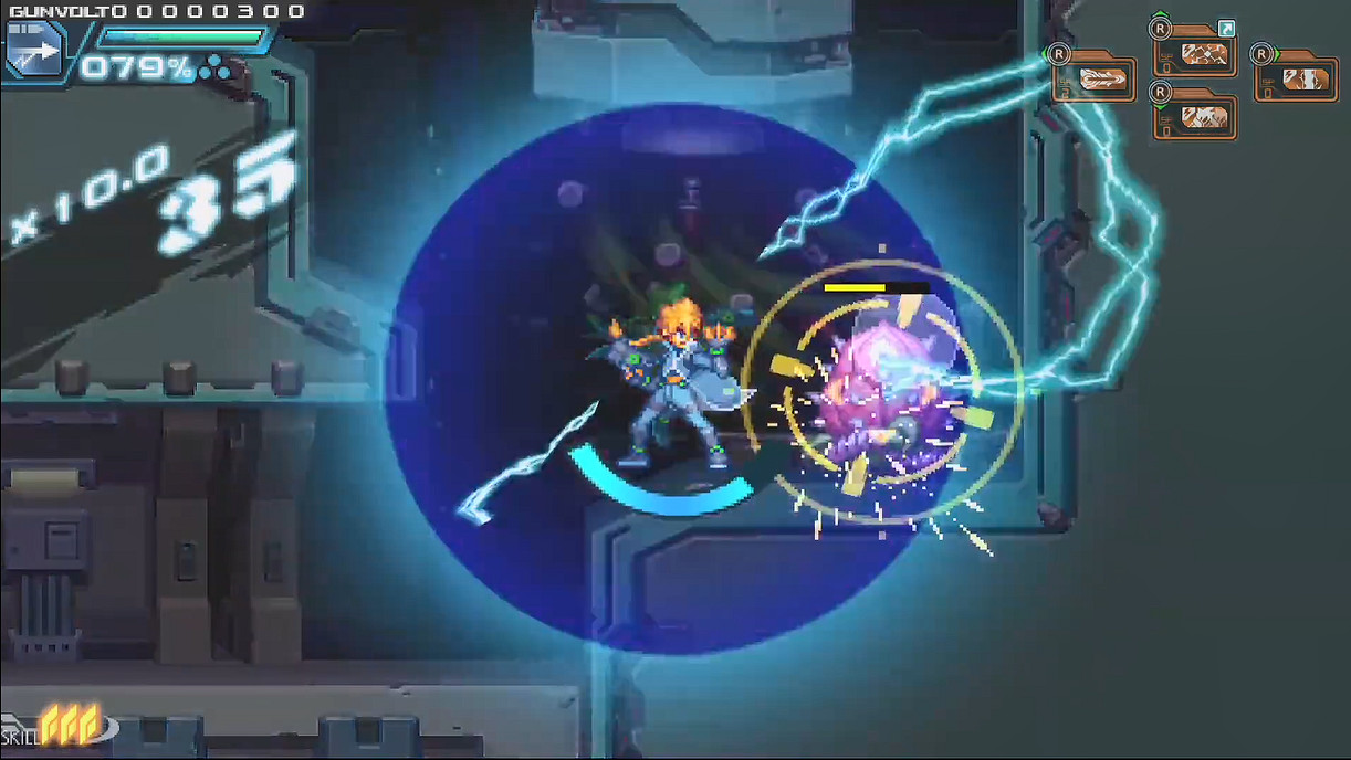 《蒼藍雷霆GUNVOLT》系列三作合集預告正式公開！