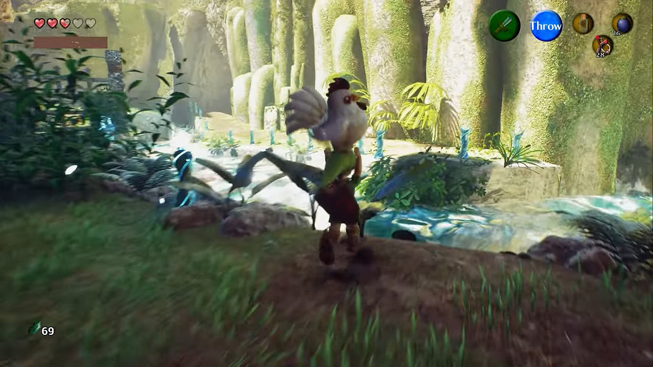 飯製虛幻5《塞爾達：時之笛》展示 佐拉之河畫面唯美